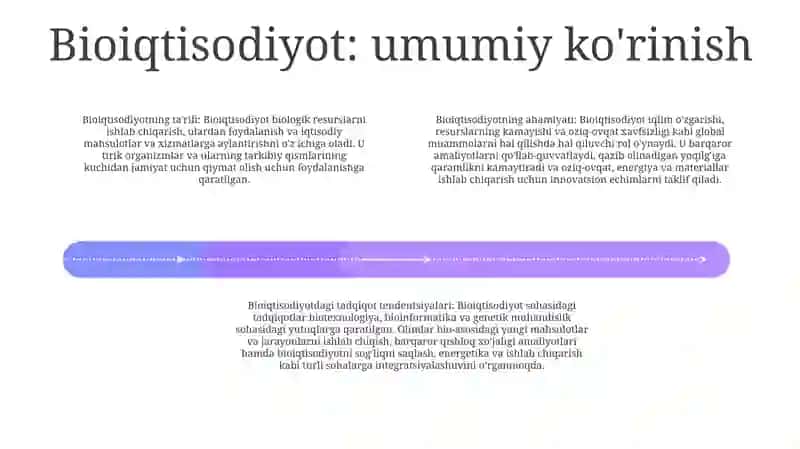 Bioiqtisodiyot Sohasidagi Ilmiy Temdemsiyalar Bilan Tanishish 3