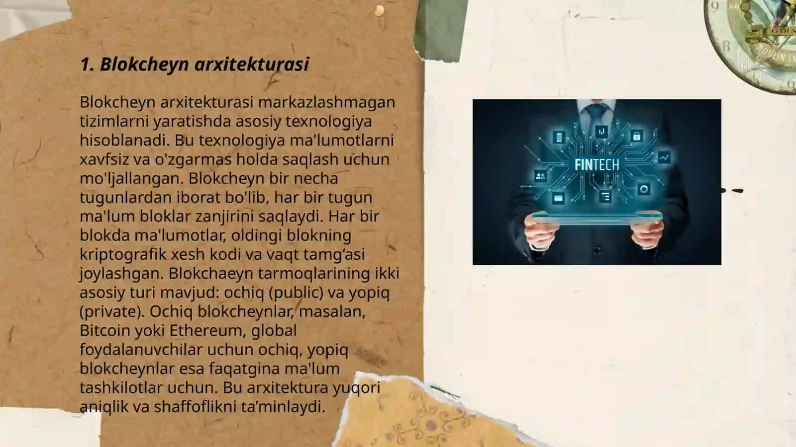 Blokcheyn texnologiyasining asosiy vositalari 3