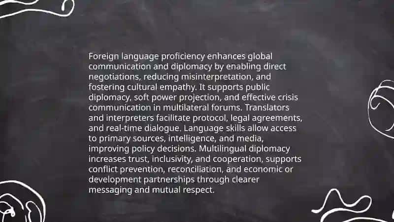 The role of foreign language 3