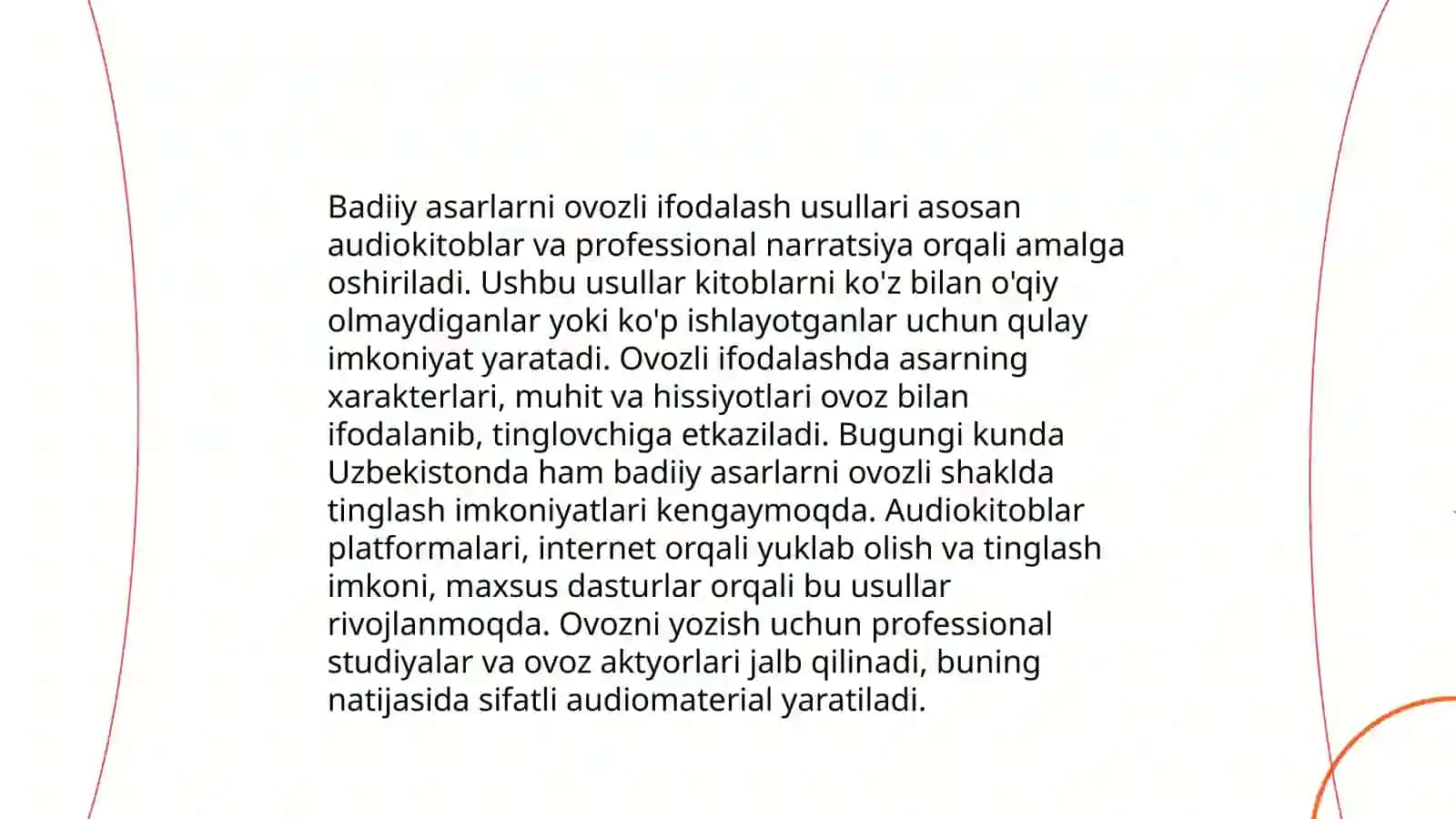 Badiiy asarlarni pafos bilan o'qish 3