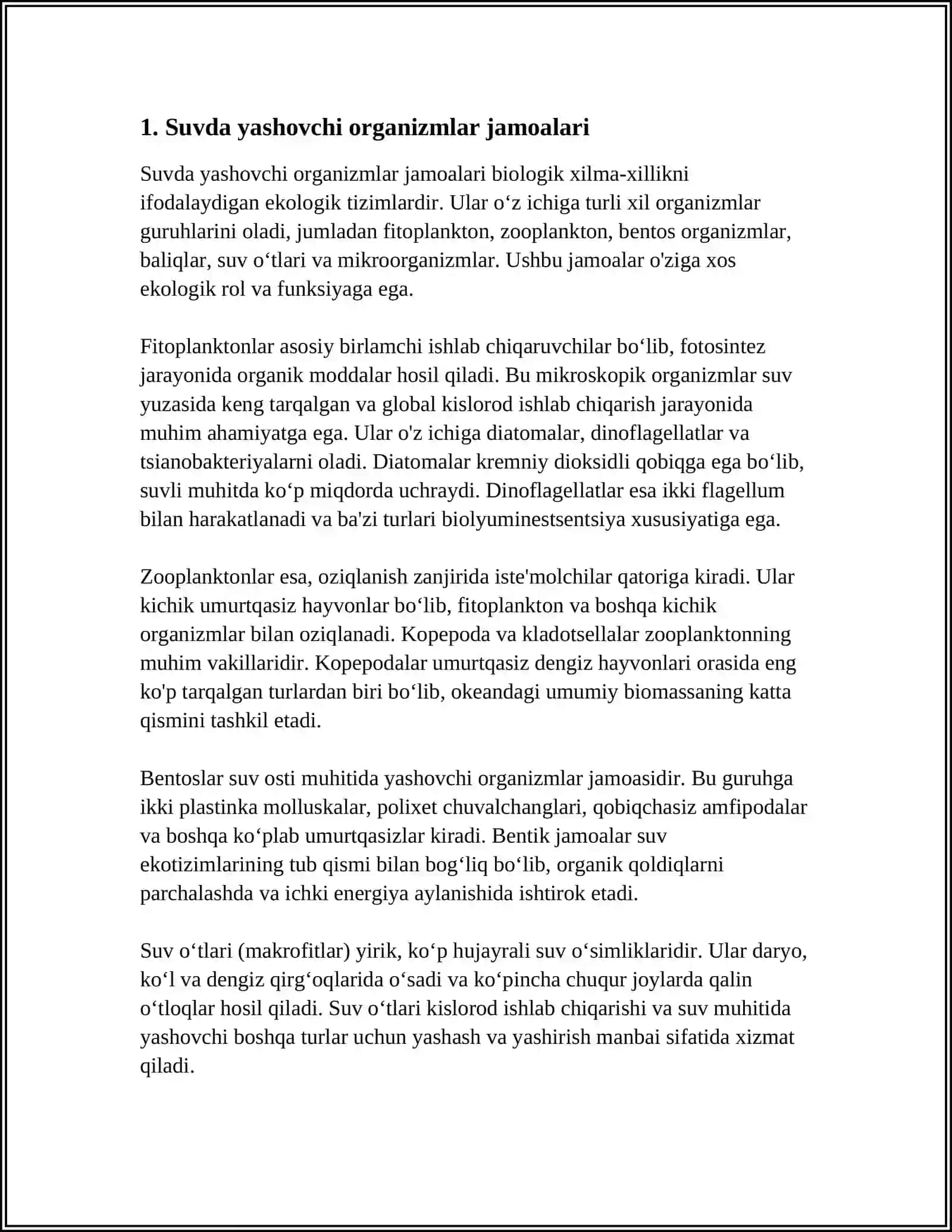 OKEANDAGI ORGANIZM JAMOALARI 3