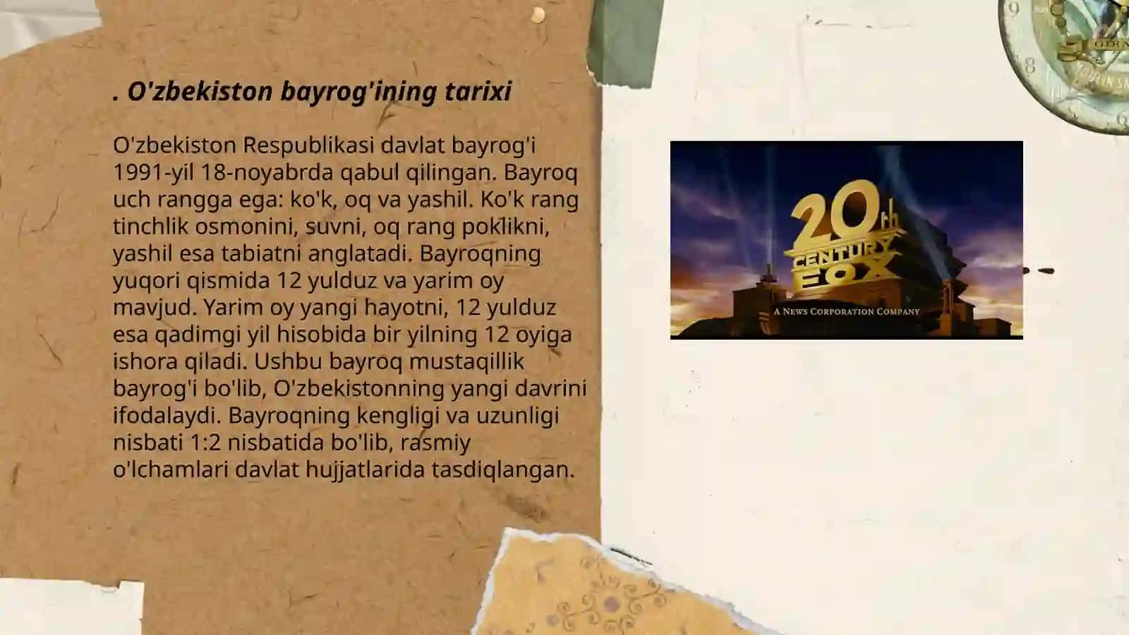 O'zbekiston Respublikasi bayrogʻi tarixi 3
