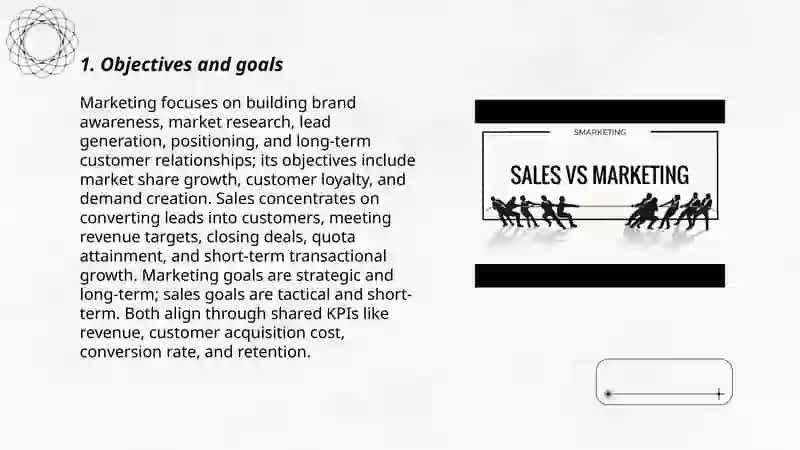 Key differences between sales and marketing 3