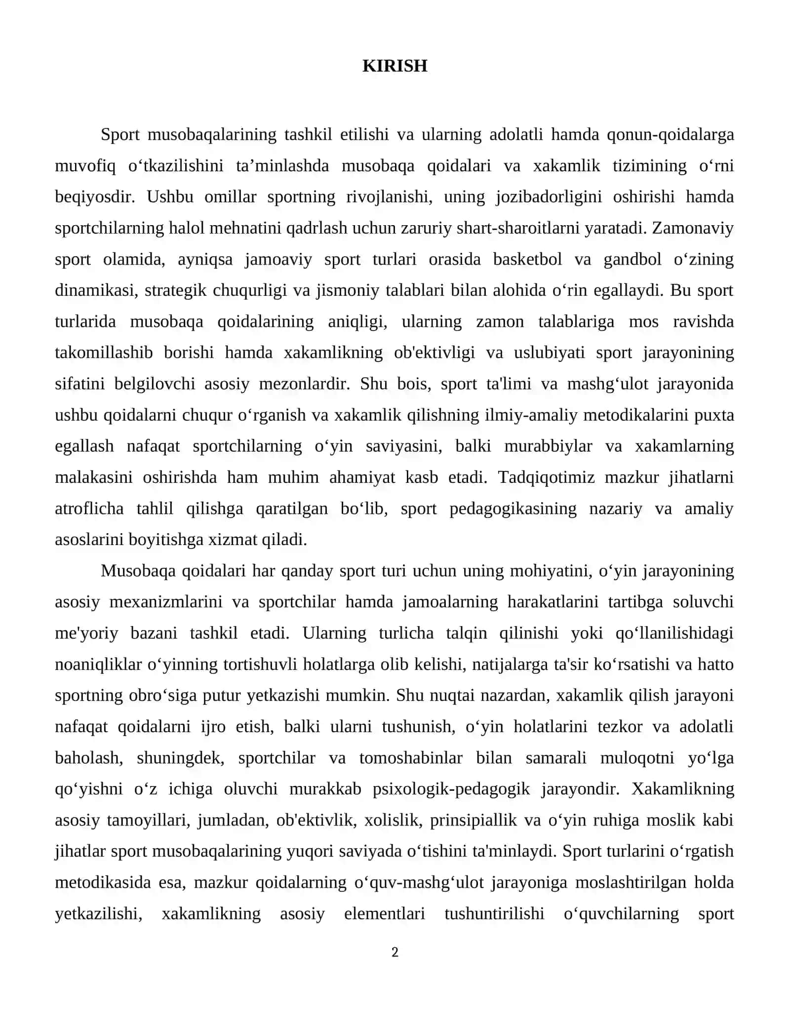 Musobaqa qoidasi va xakamlik qilish uslubiyati (basketbol va gandbol) 3