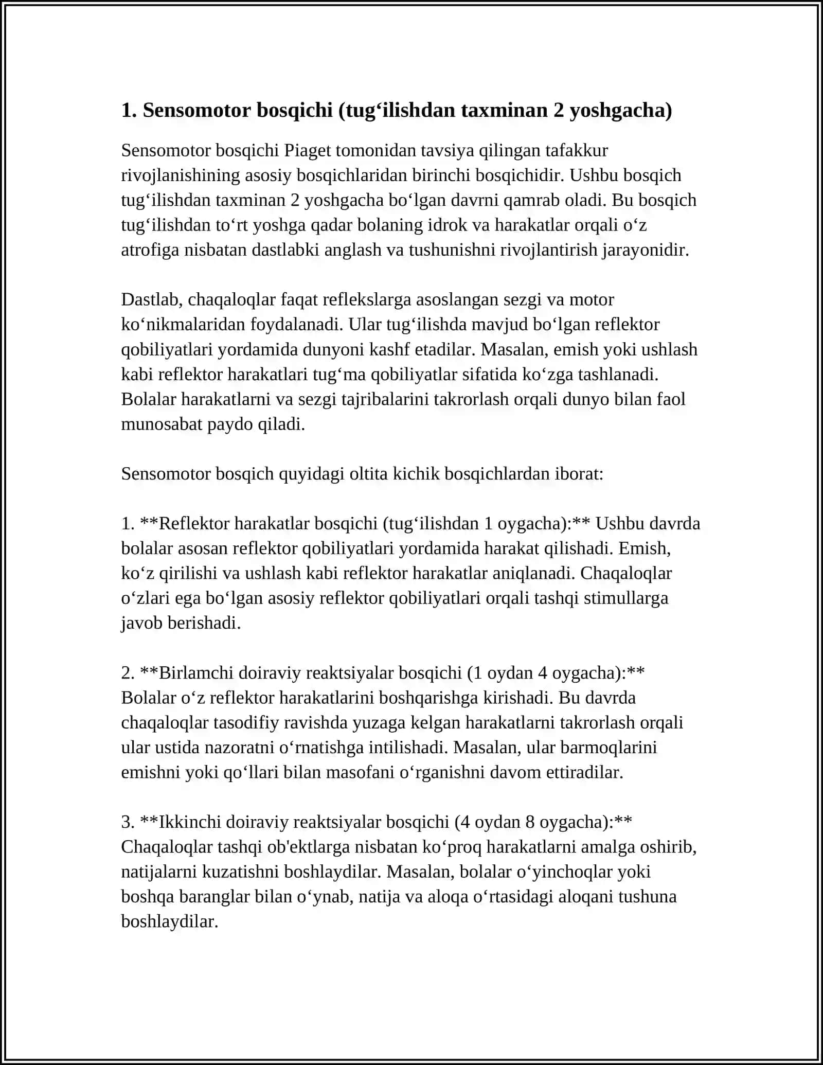 TAFAKKUR RIVOJLANISHINING ASOSIY BOSQICHLARI 3