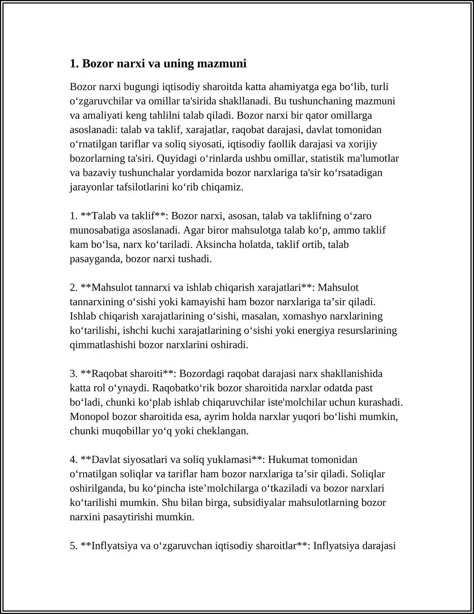 NARX TURLARI VA ULARNING MAZMUNI 3