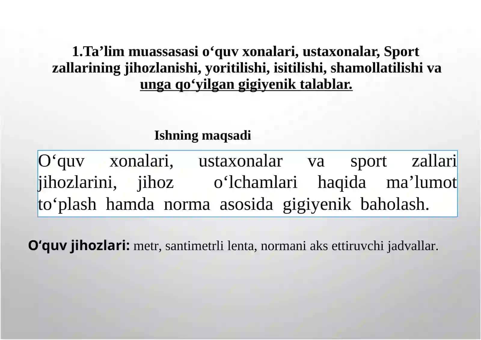Yosh anatomiyasi, fiziologiyasi va gigiyenasi 3