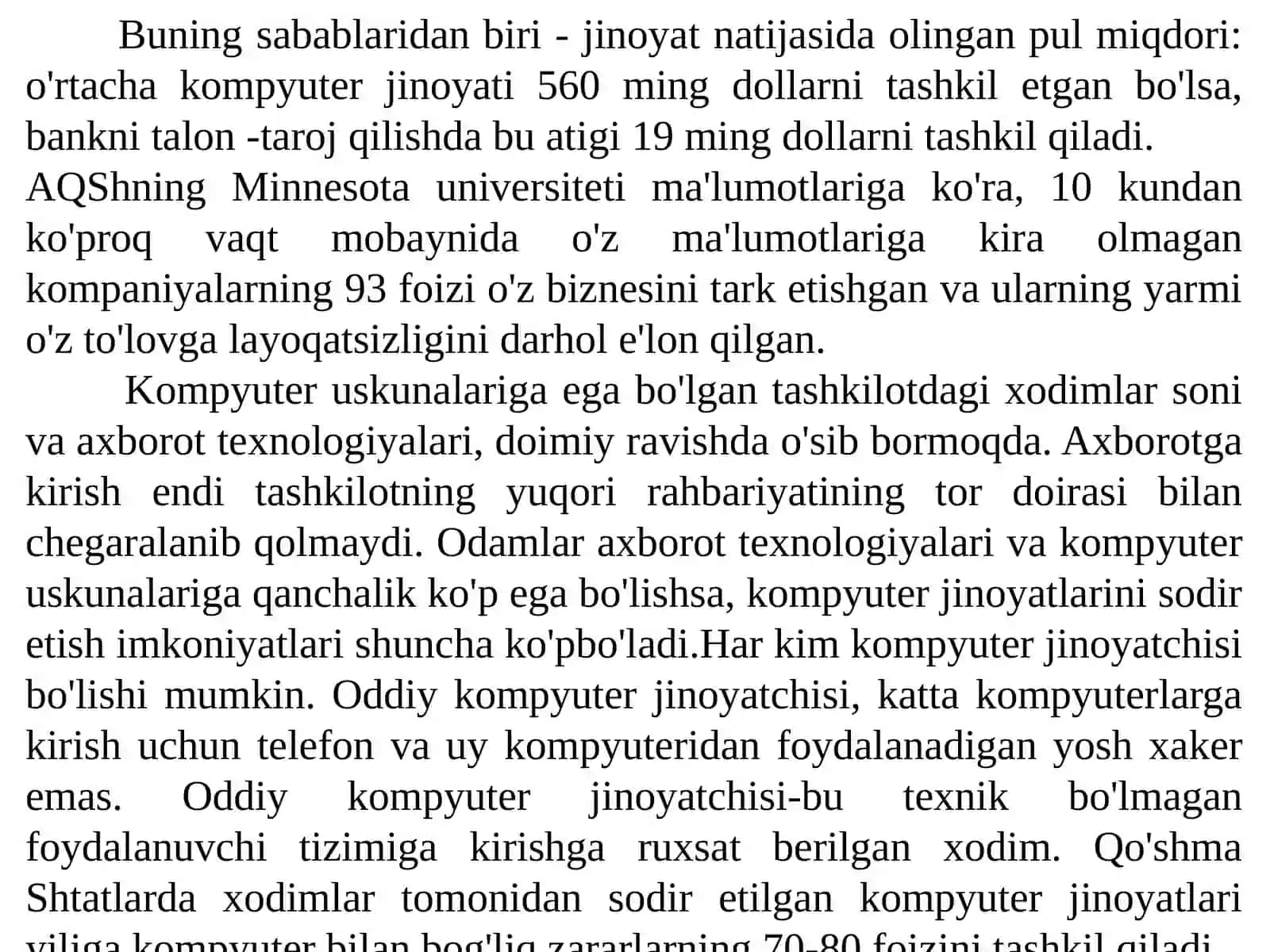 Kompyuter tarmoqlariga ruxsatsiz kirish va buzish 3