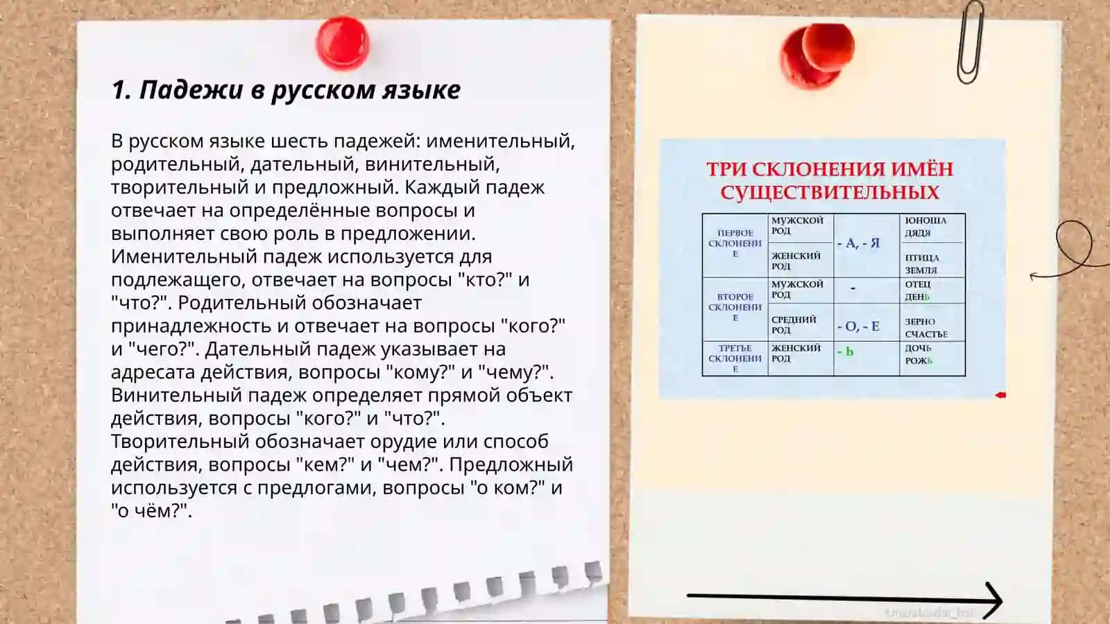 Падежи в русском языке 3