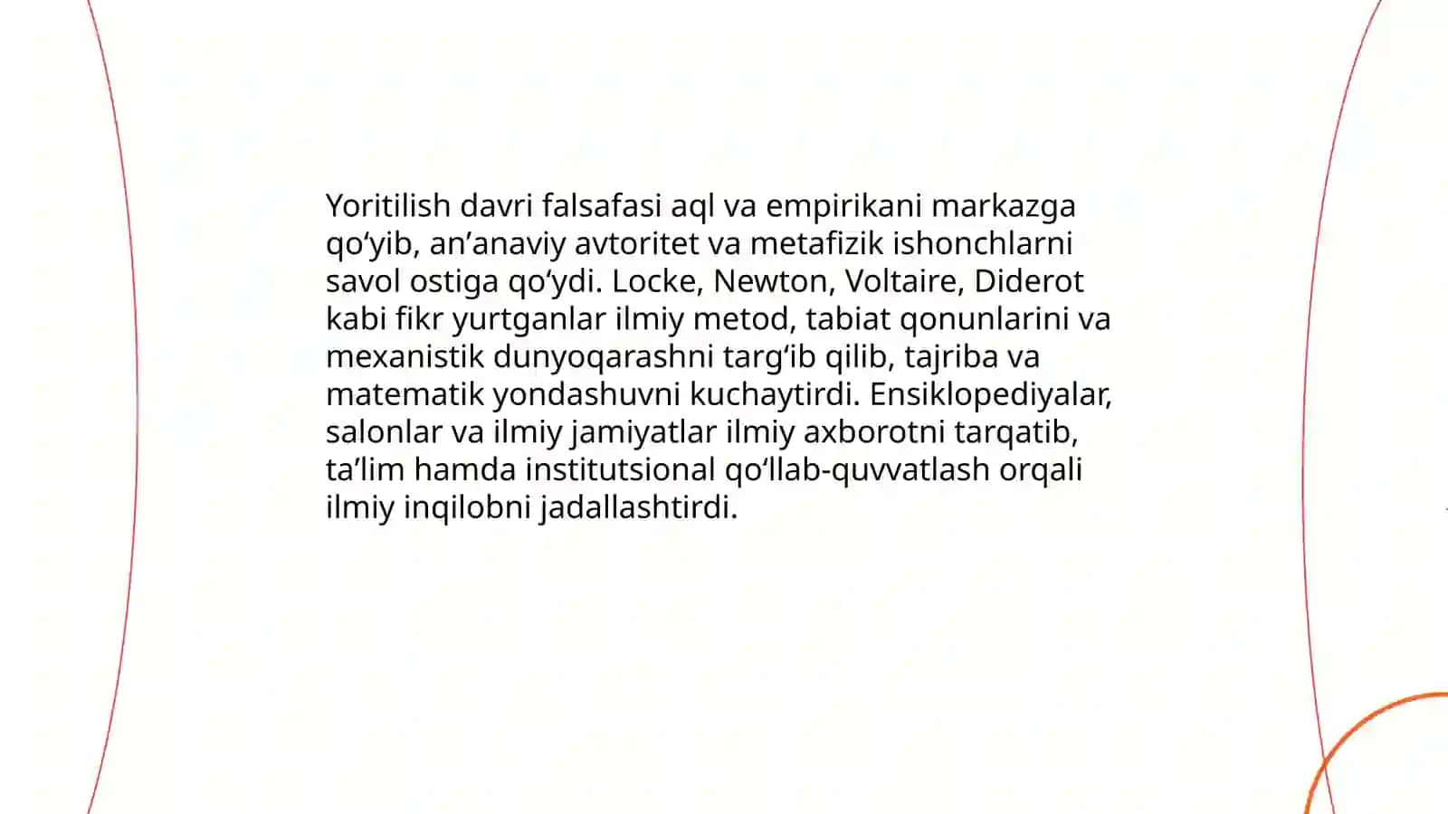 Gʻarb falsafasining ustuvor yoʻnalishlari va ularning fan taraqqiyotiga taʼsiri 3