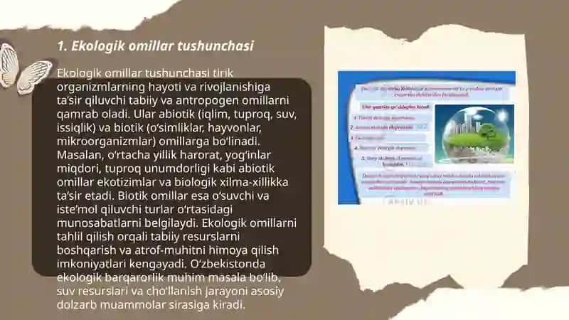 Ekologik omillar va inson hayotiga ekologiyaning tasiri 3