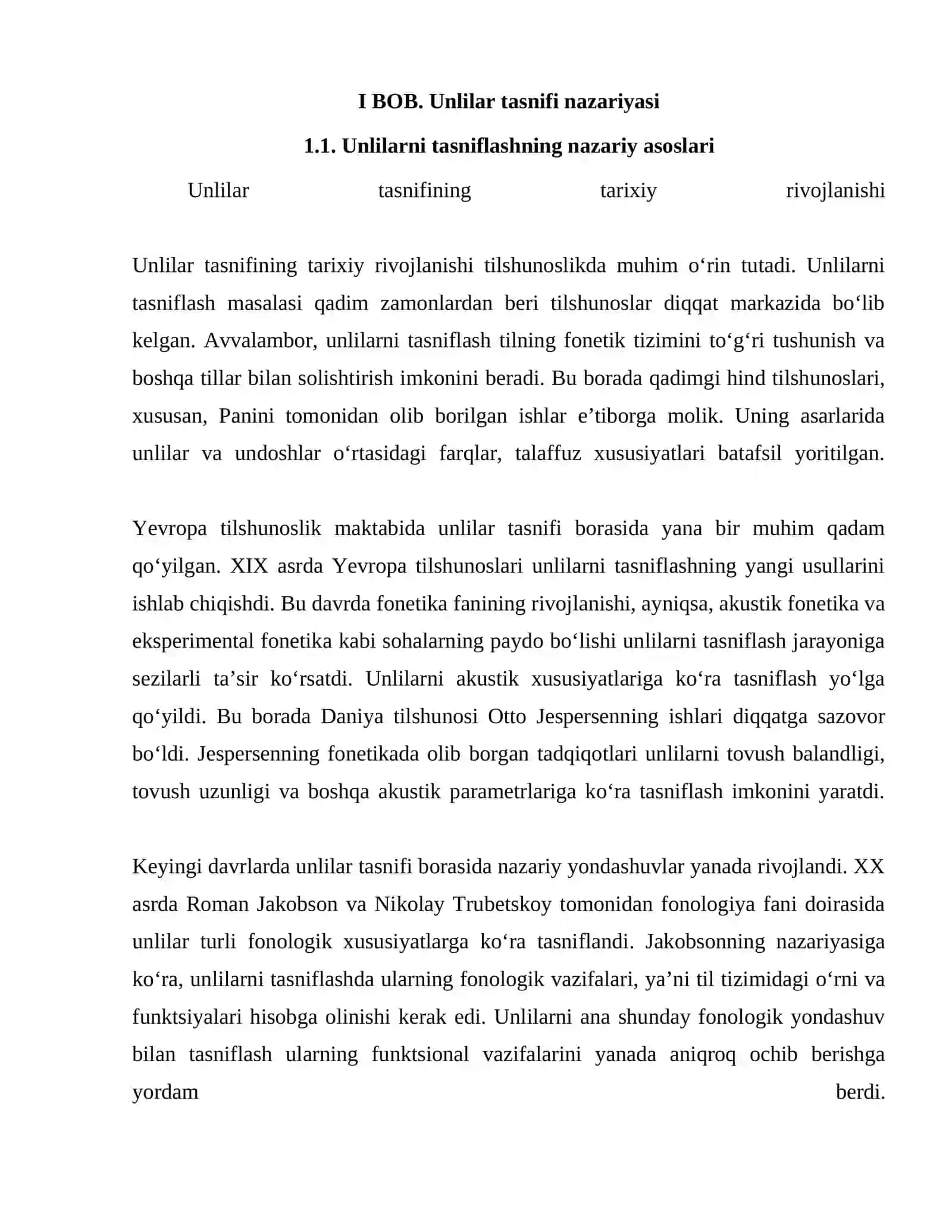 Unlilar tasnifi va ularning ta'lim jarayonida to'g'ri berilishi 3