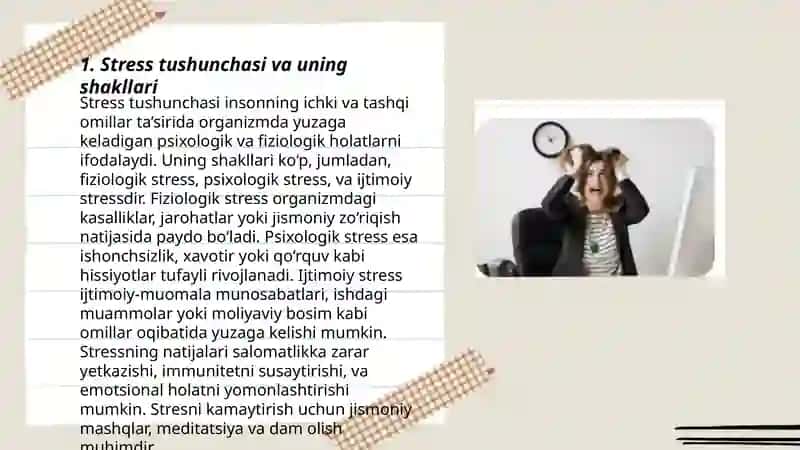 Stress va uning shakllari 3