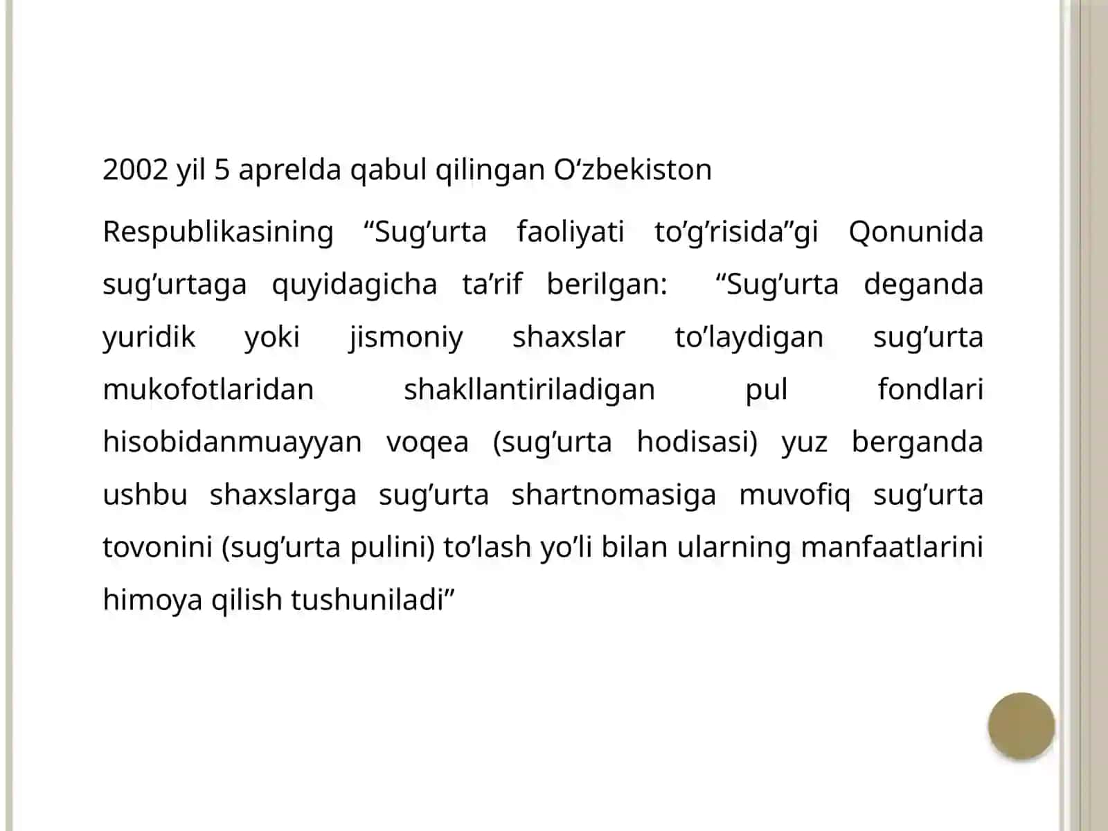 sugʻurta 3