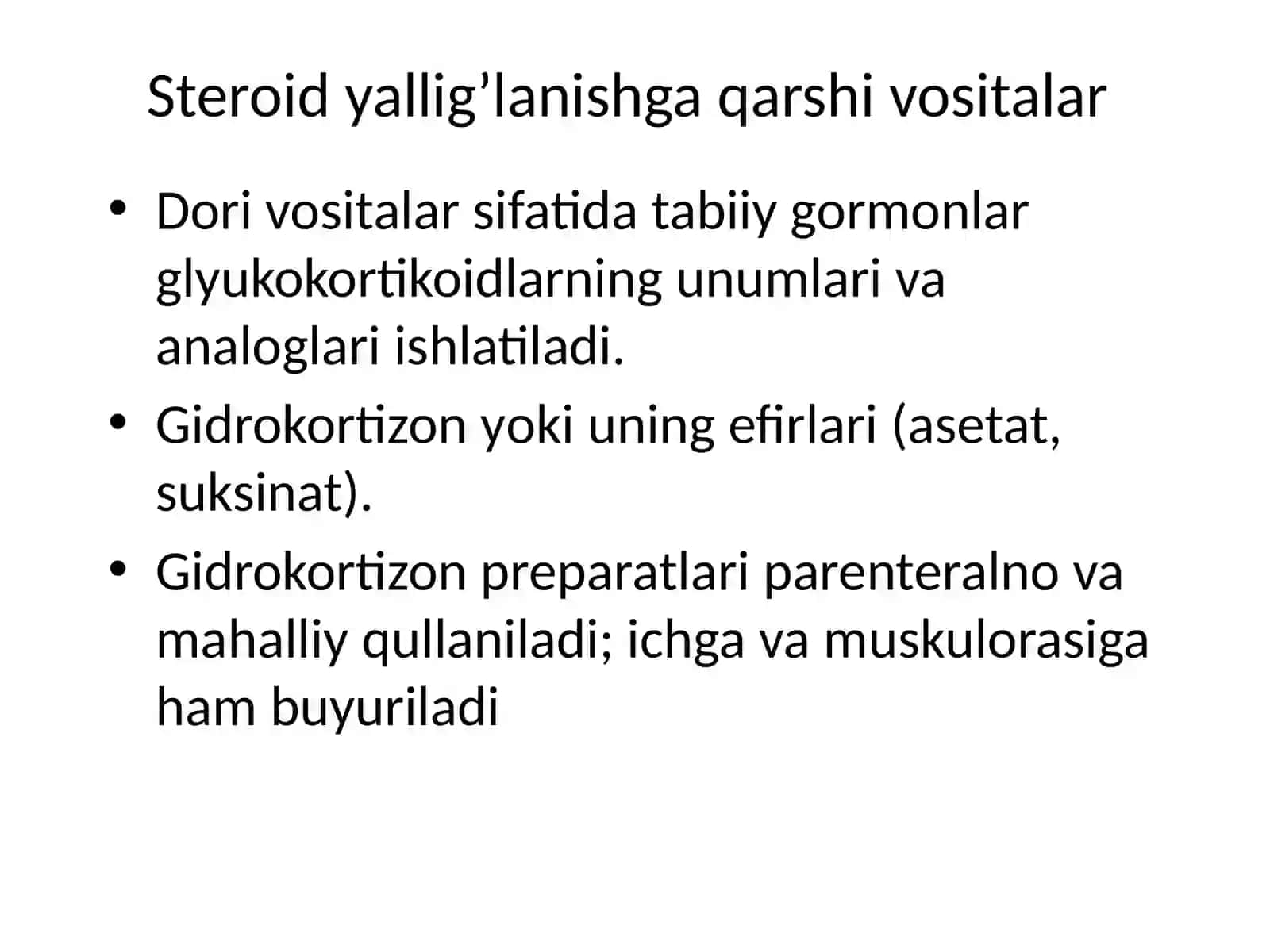 Yalliglanishgaqarshi vositalar 3