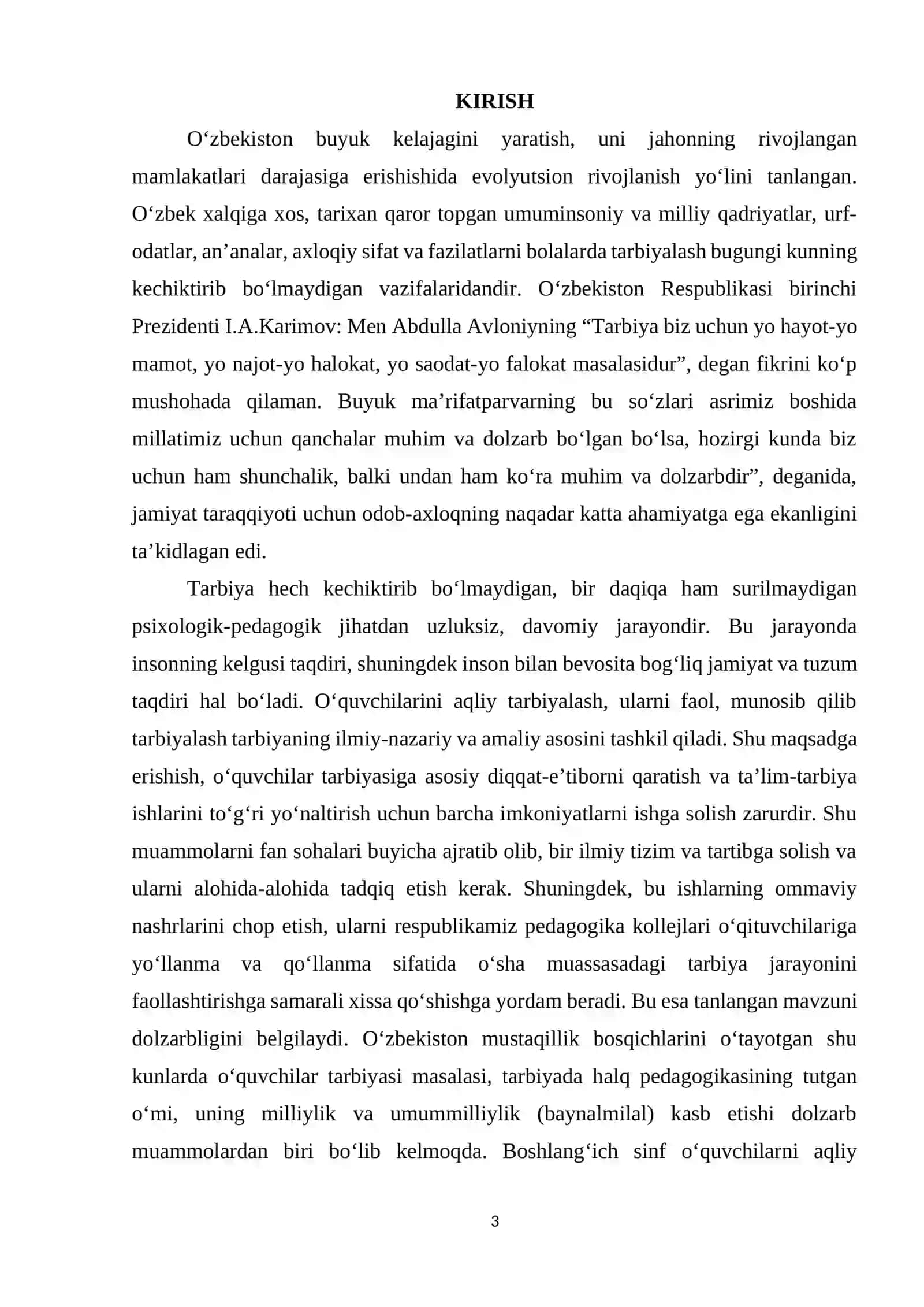 MILLIY QADIRYAT VA ANʼANALAR ORQALI OʻQUVCHILARNI TARBIYALASH YOʻLLARI 3