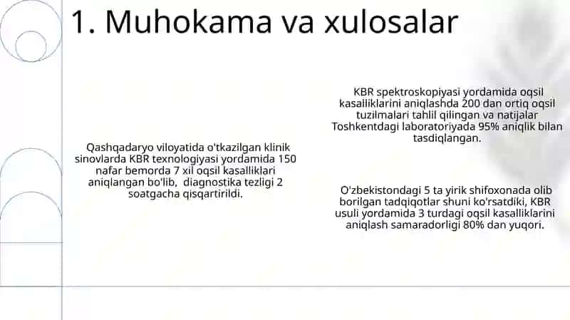Oqsil kasalligini turini KBR yordamida aniqlash 3