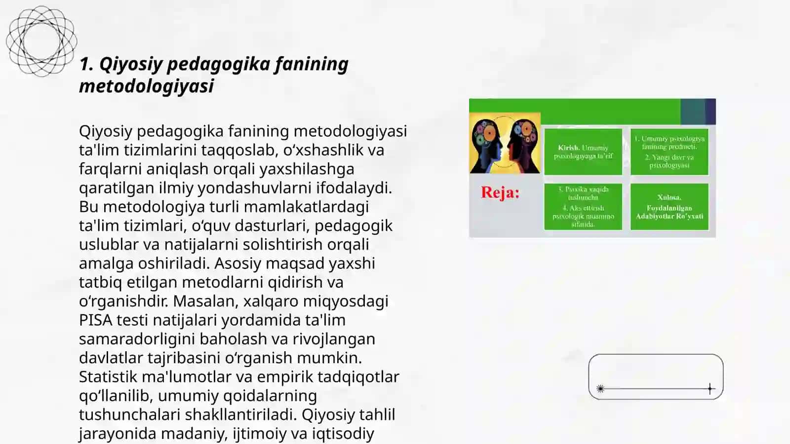 Qiyosiy pedagogika fanining tadqiqot metodi 3