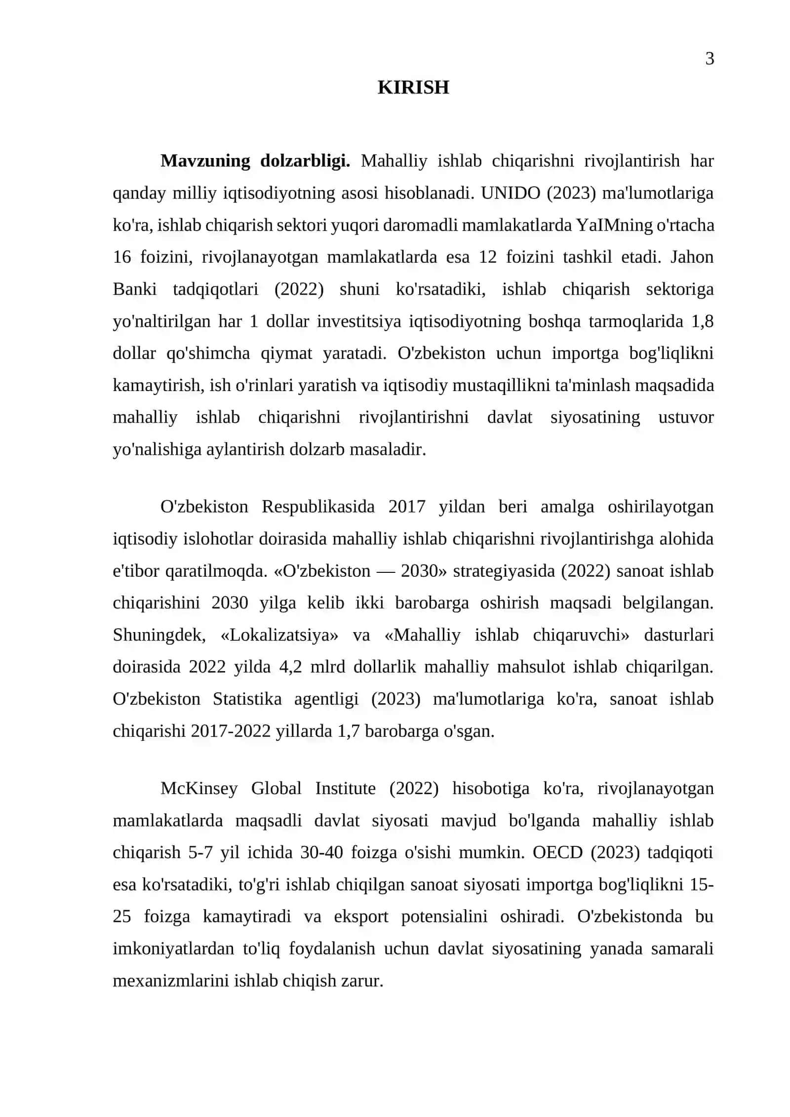 Mahalliy ishlab chiqarishni rivojlantirishda davlat siyosati 3