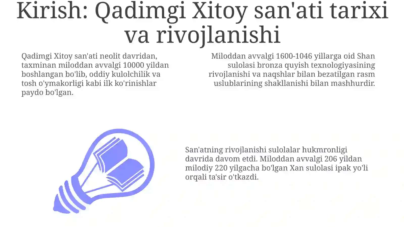 Qadimgi Xitoy sanʼati 3