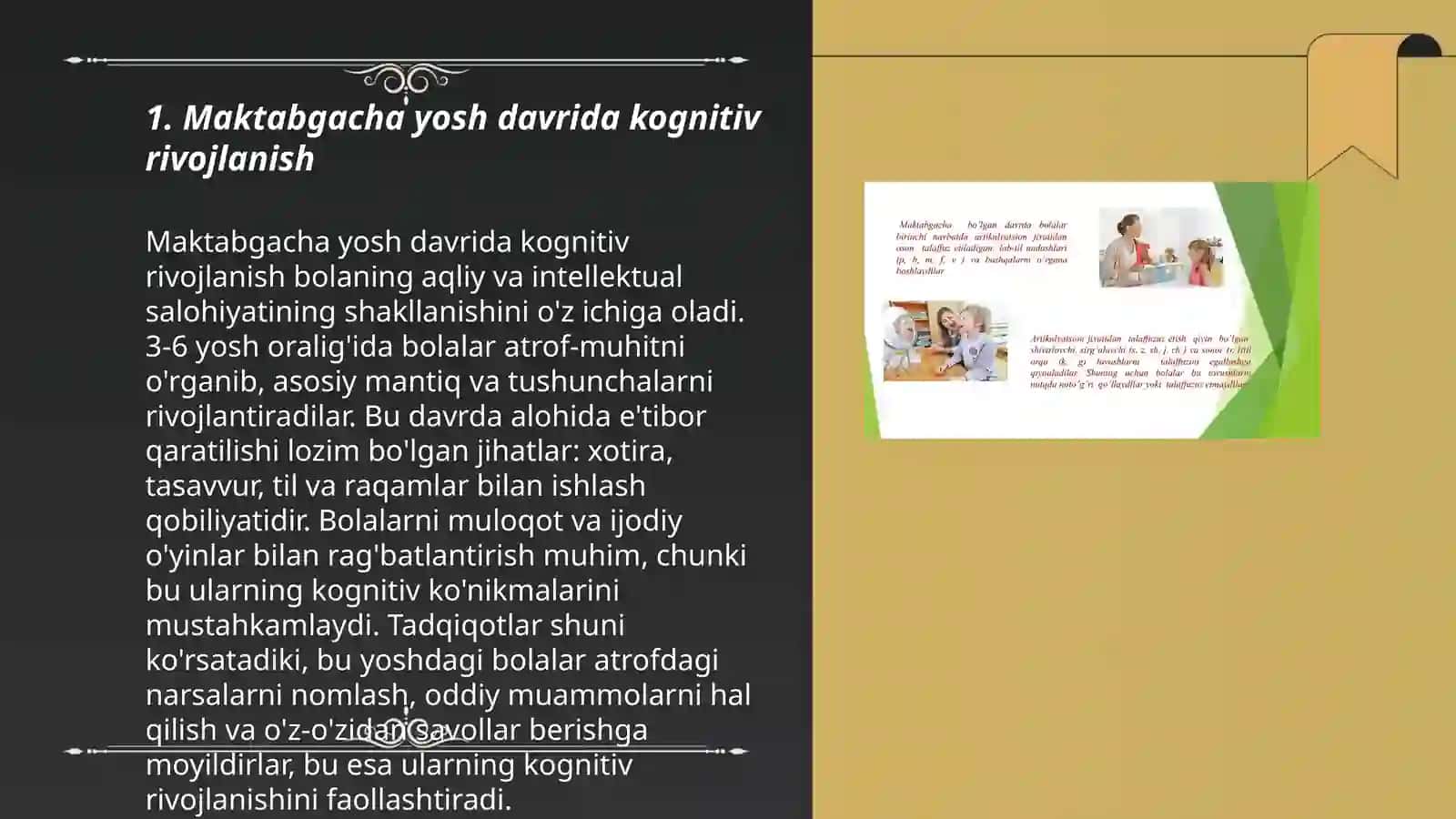 Maktabgacha yosh davrda psixologik taraqqiyot 3