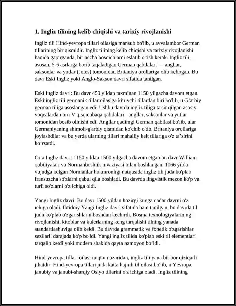 INGLIZ TILI VA HIND-YEVROPA TILLARI OILASI 3