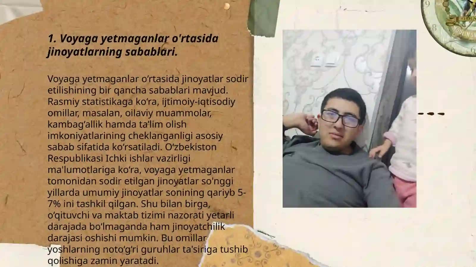 Voyaga yetmaganlar oʻrtasida jinoyatchilikni ortib borishi 3