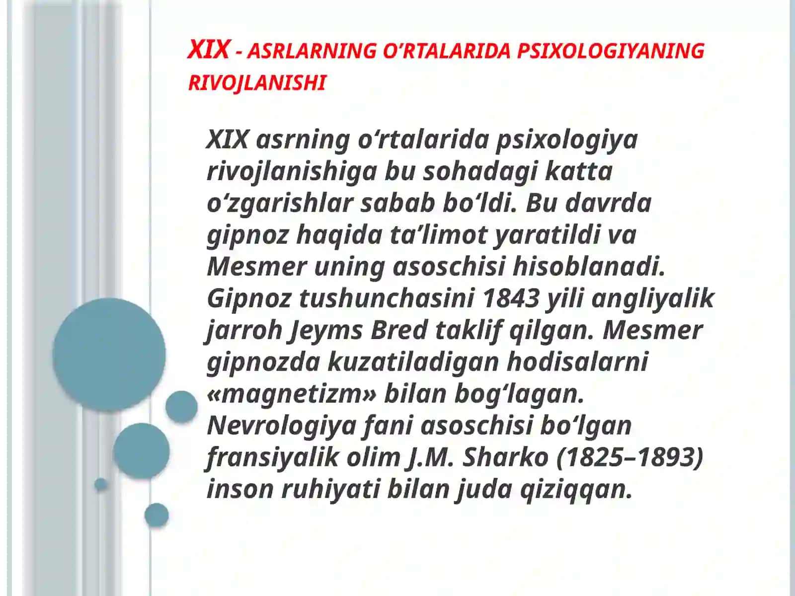 Yevropada psixologiyaning rivojlanishi 3