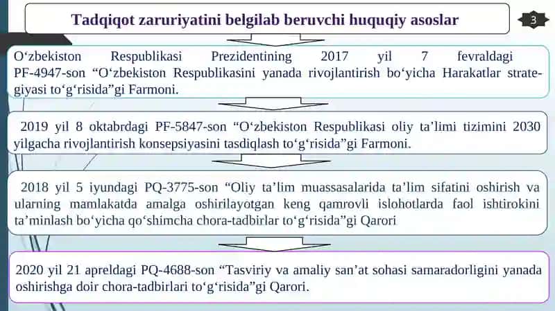 BO‘LAJAK TASVIRIY SAN`AT O‘QITUVCHILARIDA KOMPOZITSIYAGA OID KOMPETENSIYALARNI RIVOJLANTIRISH 3