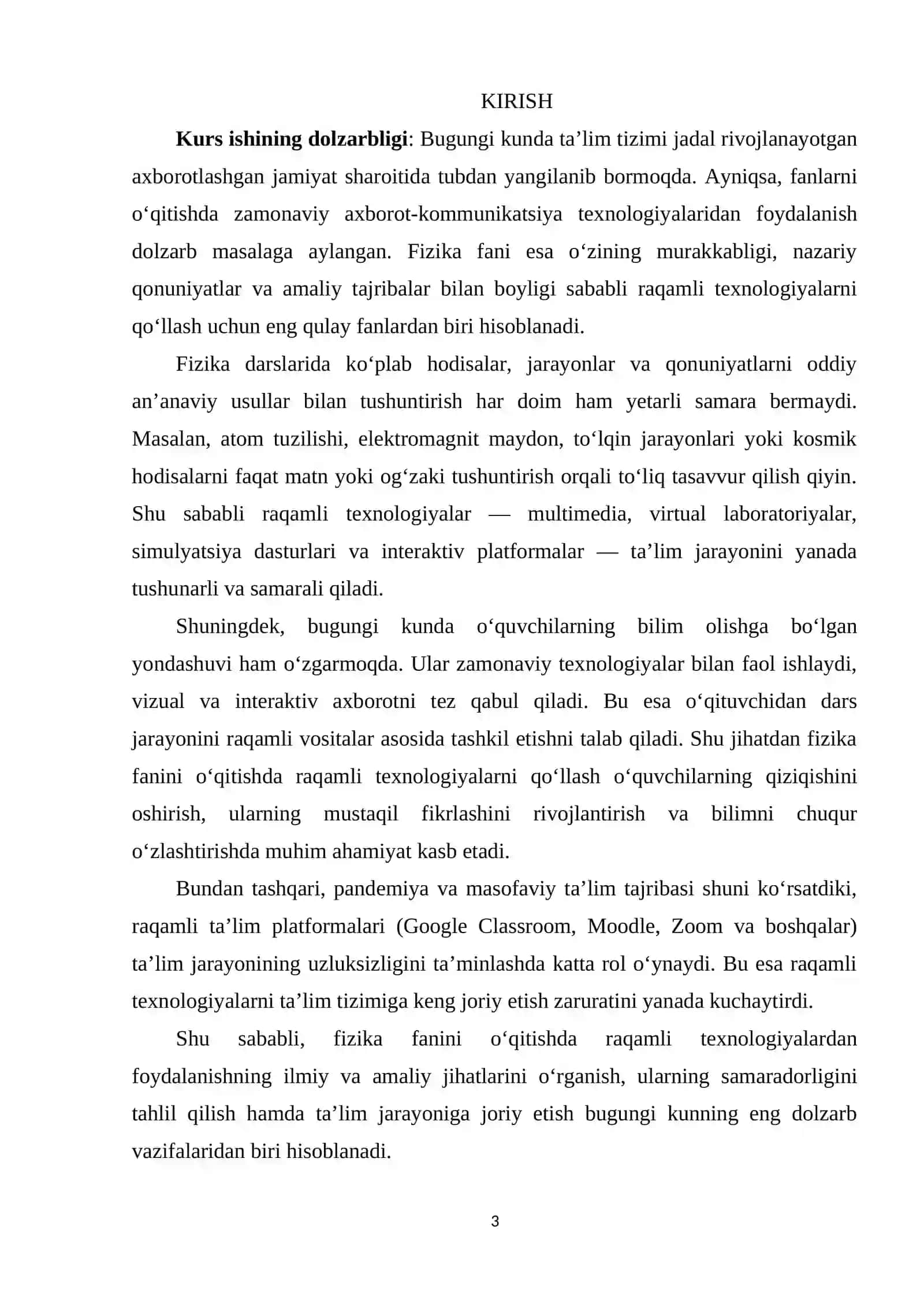 FIZIKA FANINI O‘QITISHDA RAQAMLI TEXNOLOGIYALARNI QO‘LLASH 3