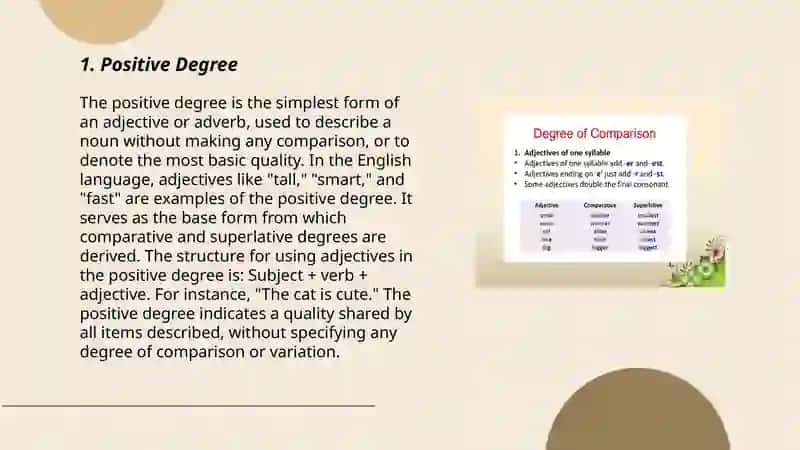Degrees of adjestives 3