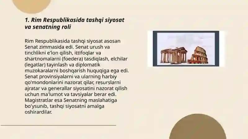 Qadimgi Rimda xalqaro munosabatlar va diplomatiya 3