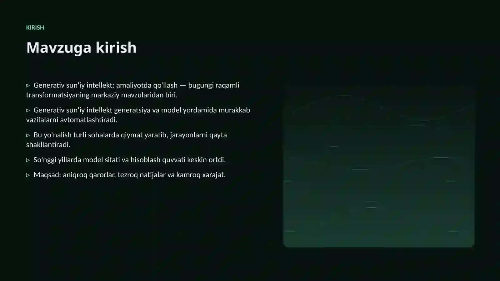 Generativ sunʼiy intellekt: amaliyotda qo'llash 3