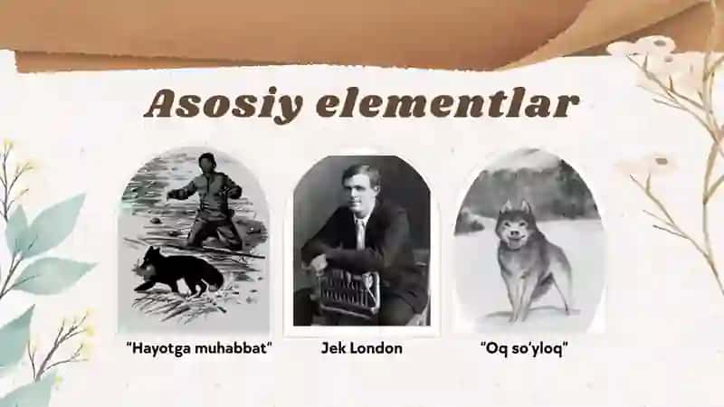 Jek London hikoyalarida inson va tabiat munosabati 3