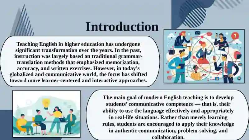 MODERN METHODS OF TEACHING ENGLISH AT HIGHER EDUCATION 3
