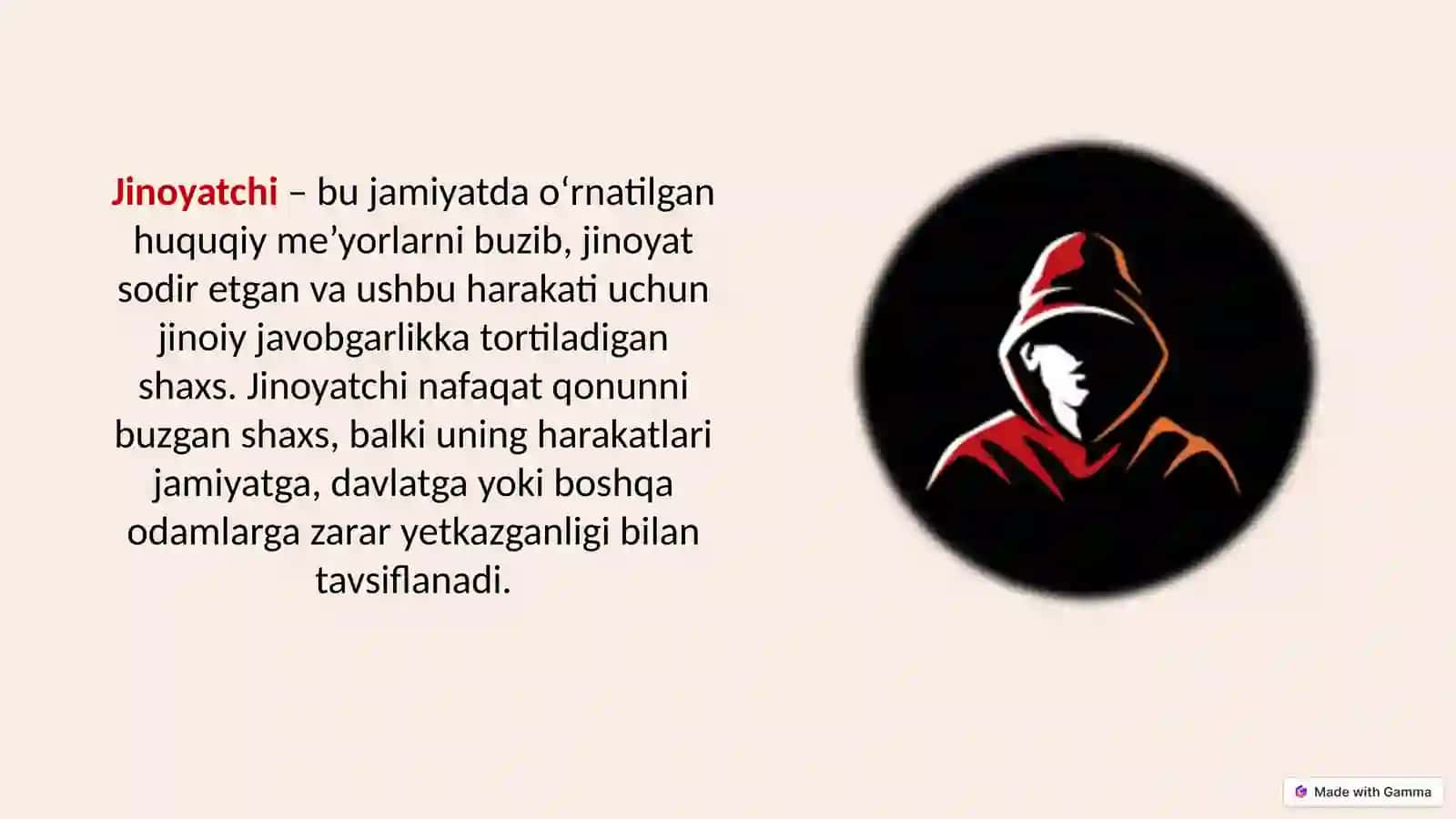 Jinoyatchi Shaxsini Va Jinoyatni Psixologik Tahlil Qilish 3