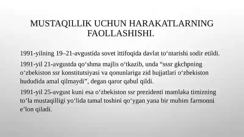 Mustaqillik yillarida davlat boshqaruvi tizimida amalga oshirilgan islohotlar 3