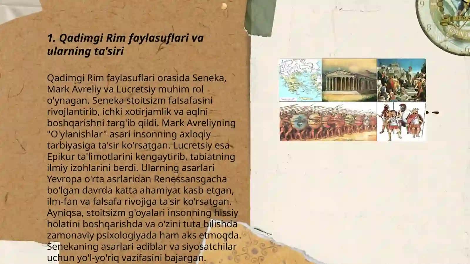 Qadimgi Rim faylasuflari, yozuvchilari va shifokorlari 3