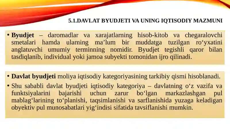IQTISODIY OSISH VABYUDJETSIYOSATI 3