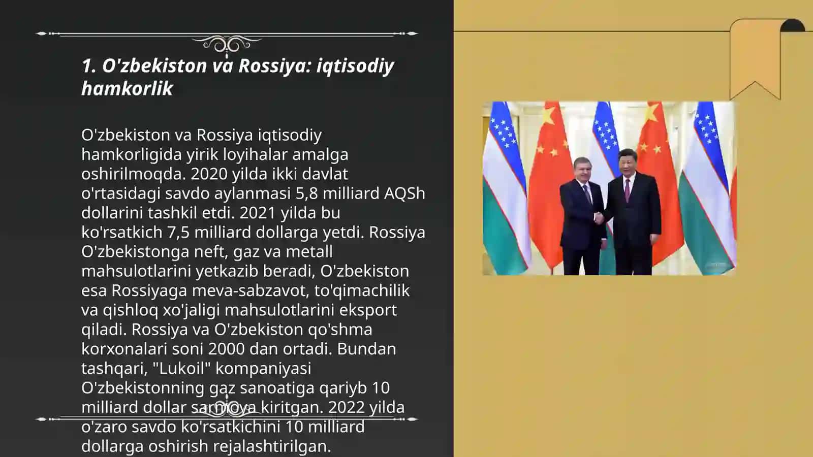 O'zbekiston va Rossiya: iqtisodiy hamkorlik 3