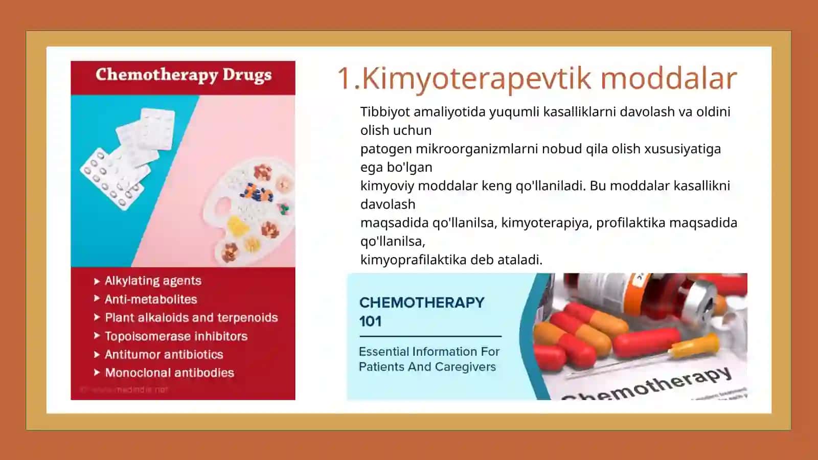 KIMYOTERAPEVTIK MODDALAR.ANTIBIOTIKLAR 3