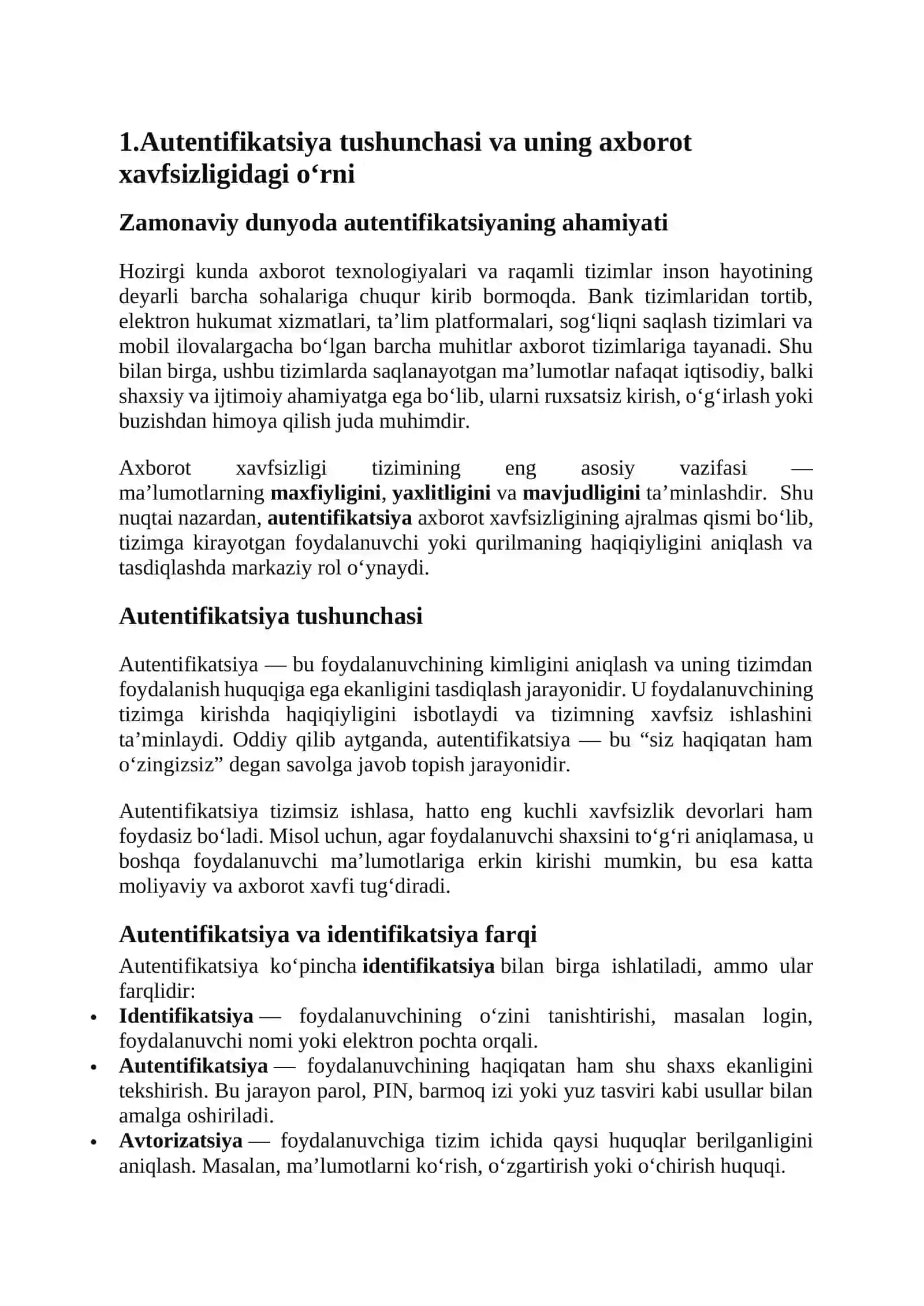 Yuz tasviriga asoslangan autentifikatsiya usuli va uning xususiyatlari 3