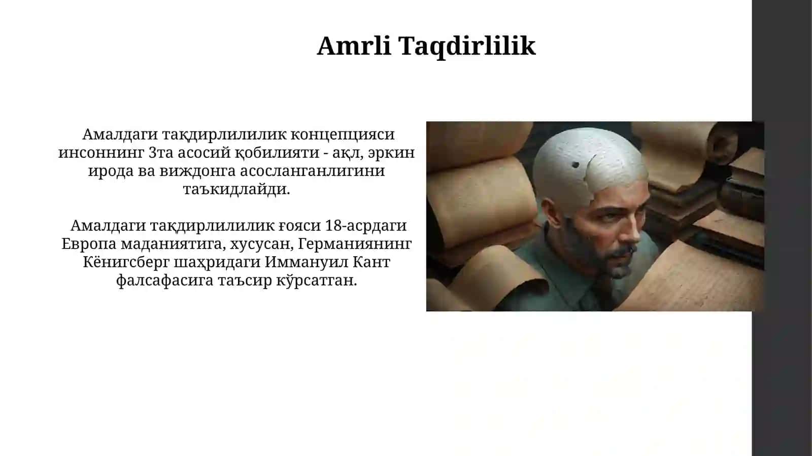 Kant falsafasi 3