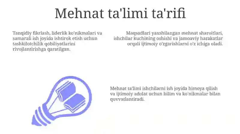 Mehnat tarbiyasi. Uning maqsad va vazifalari 3