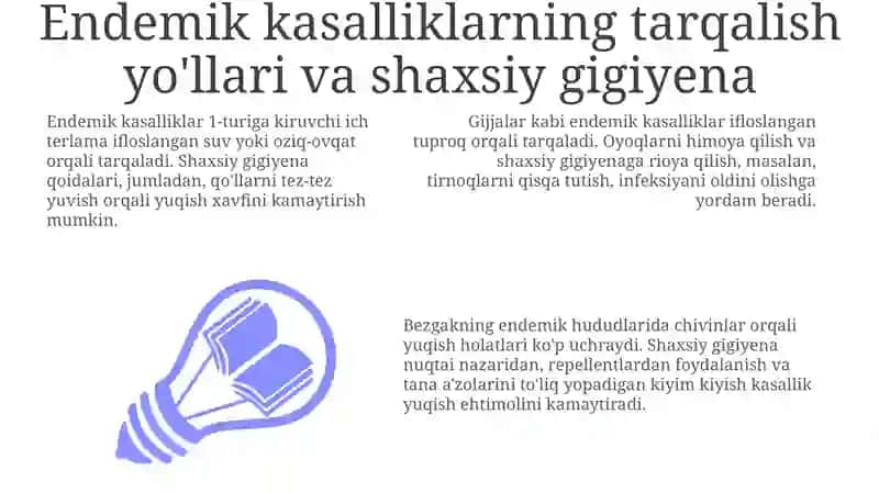Endemik kasalliklarni oldini olishning gigiyenik asoslari 3