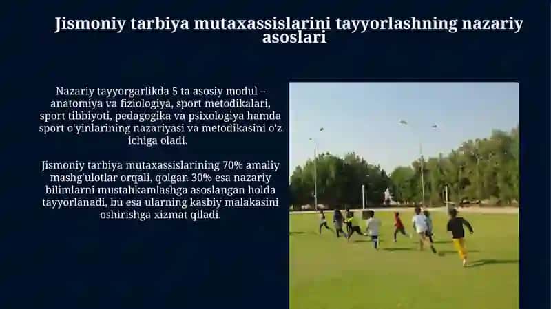 Jismoniy tarbiya mutaxassislarini tayyorlashning nazariy asoslari 3