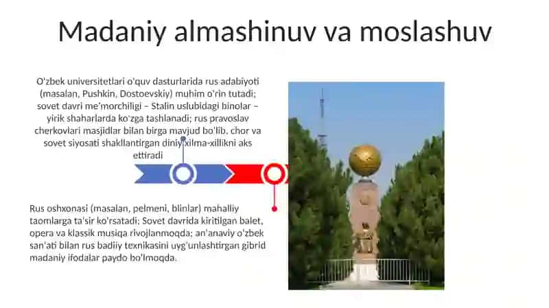 Madaniy almashinuv va moslashuv 3