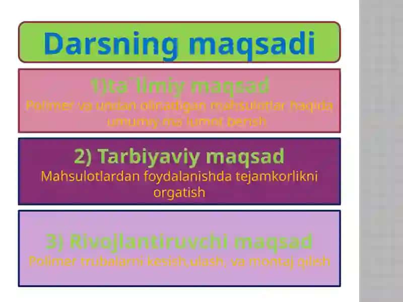 Polimerva Metall Birikmalaridan Buyumlar Tayorlash 3