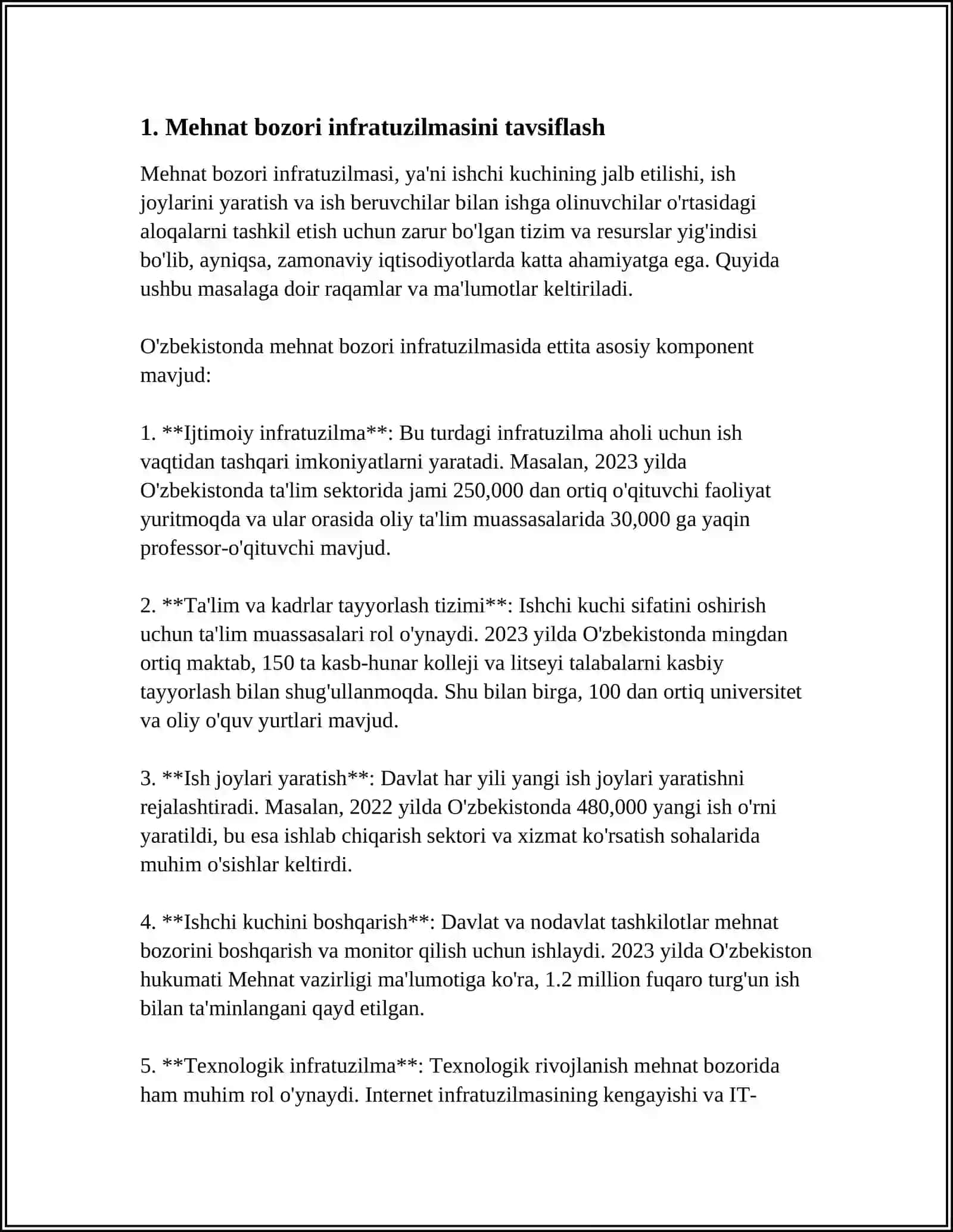 SHVETSIYA VA AVSTRIYADA MEHNAT BOZORI INFRATUZILMASI RIVOJLANISH MODELI 3