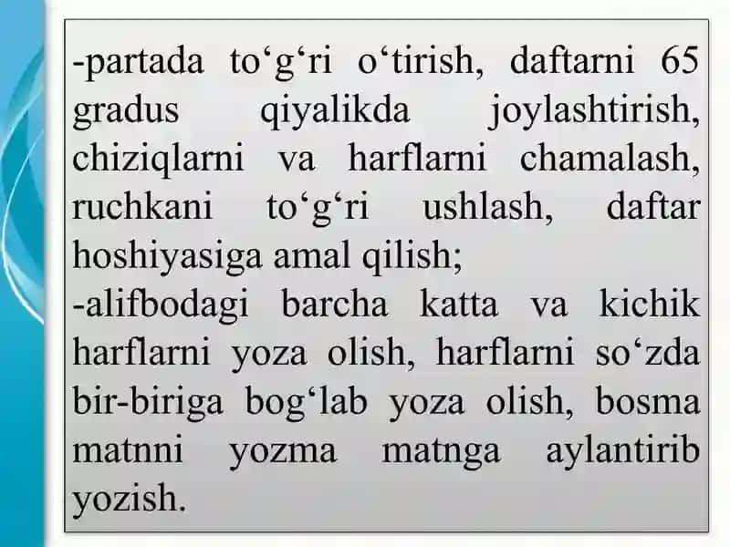 Imloviy savodxonlikning ahamiyati 3
